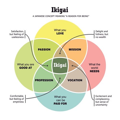 Ikigai – the reason for being!