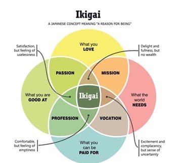 Ikigai – the reason for being!